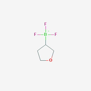 (Tetrahydrofuran-3-yl)trifluoroboronanion