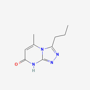 5-methyl-3-propyl[1,2,4]triazolo[4,3-a]pyrimidin-7(8H)-one