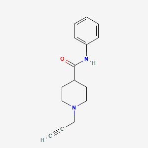 N-Phenyl-1-prop-2-ynylpiperidine-4-carboxamide