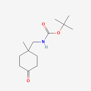 Tert-butyl (1-methyl-4-oxocyclohexyl)methylcarbamate