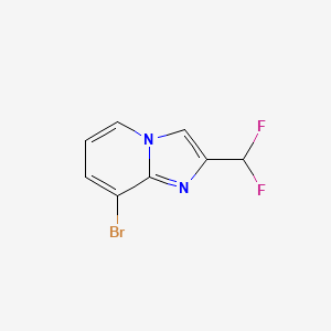 8-Bromo-2-(difluoromethyl)imidazo[1,2-a]pyridine