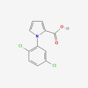 molecular formula C11H7Cl2NO2 B2528995 1-(2,5-二氯苯基)-1H-吡咯-2-羧酸 CAS No. 896051-94-8