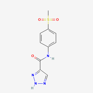 molecular formula C10H10N4O3S B2529038 C10H10N4O3S CAS No. 1508811-32-2
