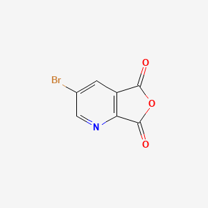 molecular formula C7H2BrNO3 B2529039 3-Bromofuro[3,4-b]pyridine-5,7-dione CAS No. 98278-78-5