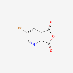 molecular formula C7H2BrNO3 B2529039 3-溴呋喃[3,4-b]吡啶-5,7-二酮 CAS No. 98278-78-5