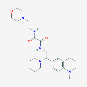 N-[2-(1-methyl-1,2,3,4-tetrahydroquinolin-6-yl)-2-(piperidin-1-yl)ethyl]-N'-[2-(morpholin-4-yl)ethyl]ethanediamide