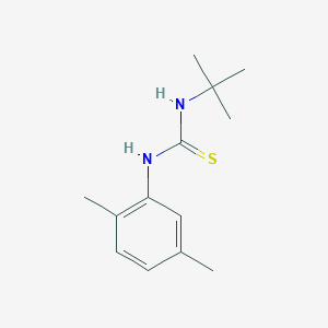 1-Tert-butyl-3-(2,5-dimethylphenyl)thiourea