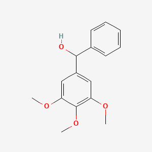 B2529253 Phenyl(3,4,5-trimethoxyphenyl)methanol CAS No. 6590-62-1