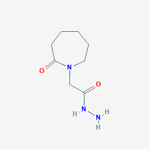 2-(2-Oxoazepan-1-yl)acetohydrazide