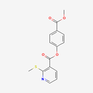 (4-Methoxycarbonylphenyl) 2-methylsulfanylpyridine-3-carboxylate