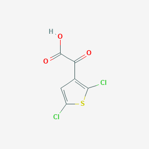 2-(2,5-Dichlorothiophen-3-yl)-2-oxoacetic acid