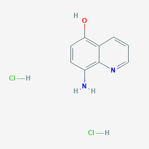 molecular formula C9H10Cl2N2O B2529482 8-Aminoquinolin-5-ol dihydrochloride CAS No. 860231-18-1