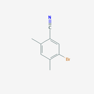 molecular formula C9H8BrN B2529582 5-溴-2,4-二甲基苯甲腈 CAS No. 807628-76-8