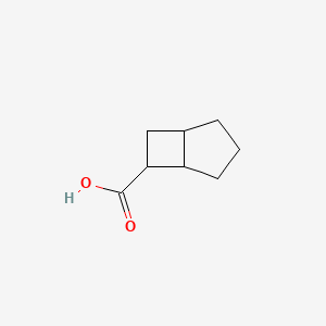 molecular formula C8H12O2 B2529617 双环[3.2.0]庚烷-6-甲酸 CAS No. 1824197-32-1