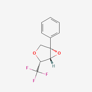(1S,5alpha)-1-Phenyl-4beta-(trifluoromethyl)-3,6-dioxabicyclo[3.1.0]hexane