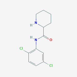 molecular formula C12H14Cl2N2O B2529730 N-(2,5-二氯苯基)哌啶-2-甲酰胺 CAS No. 1101852-03-2