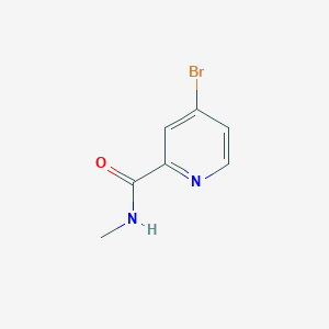 molecular formula C7H7BrN2O B2529768 4-Bromo-N-methylpicolinamide CAS No. 1209459-88-0