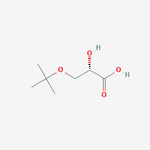 molecular formula C7H14O4 B2529840 (S)-3-(tert-Butoxy)-2-hydroxypropanoic acid CAS No. 140371-02-4