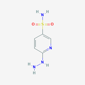 molecular formula C5H8N4O2S B2529852 6-肼基吡啶-3-磺酰胺 CAS No. 75710-97-3