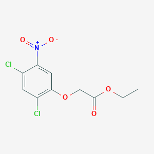 Ethyl 2-(2,4-dichloro-5-nitrophenoxy)acetate