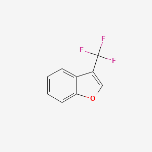 molecular formula C9H5F3O B2529890 3-(三氟甲基)苯并呋喃 CAS No. 65715-21-1