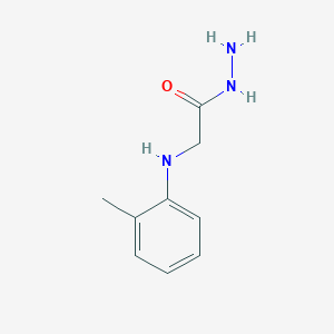 molecular formula C9H13N3O B2529892 2-[(2-甲基苯基)氨基]乙酰肼 CAS No. 112255-66-0