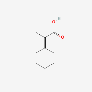 molecular formula C9H14O2 B2529893 2-环己叉亚烷基丙酸 CAS No. 77124-22-2