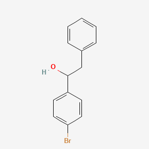 molecular formula C14H13BrO B2529952 1-(4-Bromophenyl)-2-phenylethan-1-ol CAS No. 20498-64-0