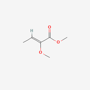 molecular formula C6H10O3 B2529964 2-甲氧基丁-2-烯酸甲酯 CAS No. 56009-30-4