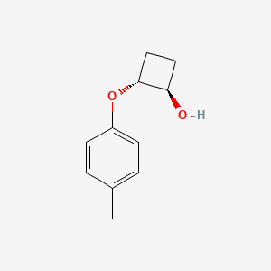 molecular formula C11H14O2 B2529973 (1R,2R)-2-(p-tolyloxy)cyclobutan-1-ol CAS No. 2271648-69-0; 84525-20-2