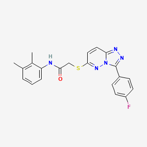 N-(2,3-dimethylphenyl)-2-((3-(4-fluorophenyl)-[1,2,4]triazolo[4,3-b]pyridazin-6-yl)thio)acetamide