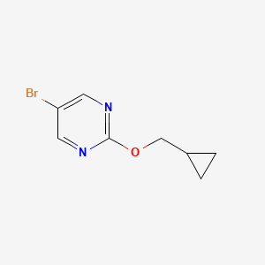 5-Bromo-2-(cyclopropylmethoxy)pyrimidine