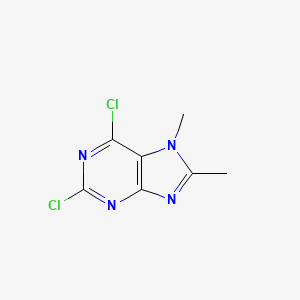 molecular formula C7H6Cl2N4 B2530127 2,6-dichloro-7,8-dimethyl-7H-purine CAS No. 24168-09-0