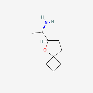 molecular formula C9H17NO B2530130 (1S)-1-(5-Oxaspiro[3.4]octan-6-yl)ethanamine CAS No. 2248213-76-3