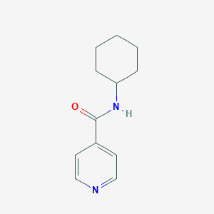 N-cyclohexylpyridine-4-carboxamide