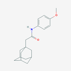 molecular formula C19H25NO2 B253019 2-(1-adamantyl)-N-(4-methoxyphenyl)acetamide 