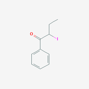 molecular formula C10H11IO B025302 2-Iodo-1-phenyl-1-butanone CAS No. 108350-39-6