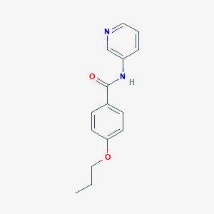 molecular formula C15H16N2O2 B253026 4-Propoxy-N-pyridin-3-yl-benzamide 
