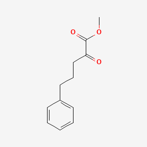 molecular formula C12H14O3 B2530265 Benzenepentanoic acid, alpha-oxo-, methyl ester CAS No. 1015464-83-1