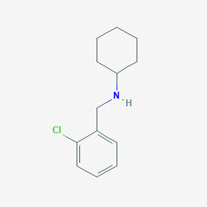 molecular formula C13H18ClN B2530405 N-(2-氯苄基)环己胺 CAS No. 46425-73-4