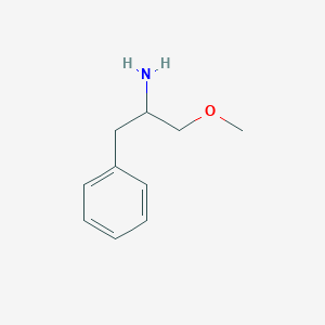 molecular formula C10H15NO B2530438 1-甲氧基-3-苯基丙烷-2-胺 CAS No. 72296-90-3