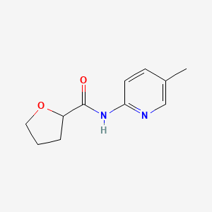 N-(5-methylpyridin-2-yl)oxolane-2-carboxamide