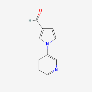 1-(pyridin-3-yl)-1H-pyrrole-3-carbaldehyde