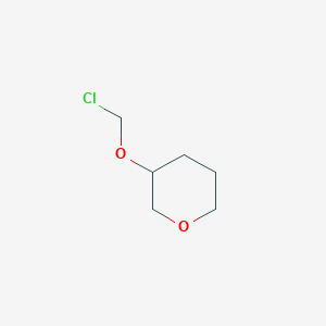 molecular formula C6H11ClO2 B2530776 3-(Chloromethoxy)oxane CAS No. 1934477-13-0