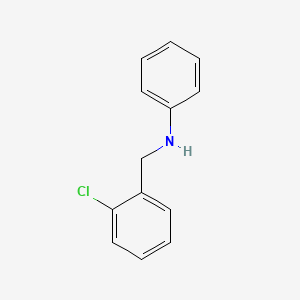 molecular formula C13H12ClN B2530787 N-(2-氯苄基)-N-苯胺 CAS No. 41001-24-5