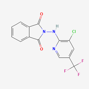 2-((3-Chloro-5-(trifluoromethyl)-2-pyridinyl)amino)-1H-isoindole-1,3(2H)-dione