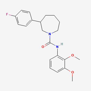 N-(2,3-dimethoxyphenyl)-3-(4-fluorophenyl)azepane-1-carboxamide