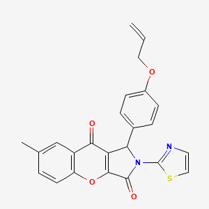 1-(4-(Allyloxy)phenyl)-7-methyl-2-(thiazol-2-yl)-1,2-dihydrochromeno[2,3-c]pyrrole-3,9-dione