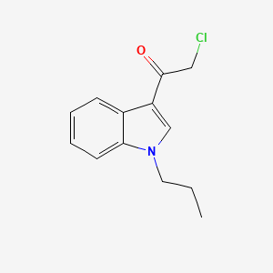 molecular formula C13H14ClNO B2531129 2-chloro-1-(1-propyl-1H-indol-3-yl)ethanone CAS No. 948266-48-6