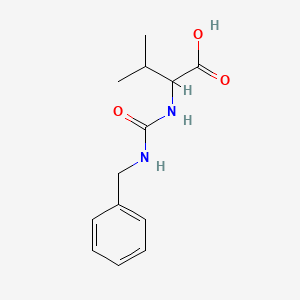 molecular formula C13H18N2O3 B2531148 2-[(Benzylcarbamoyl)amino]-3-methylbutanoic acid CAS No. 1009681-22-4